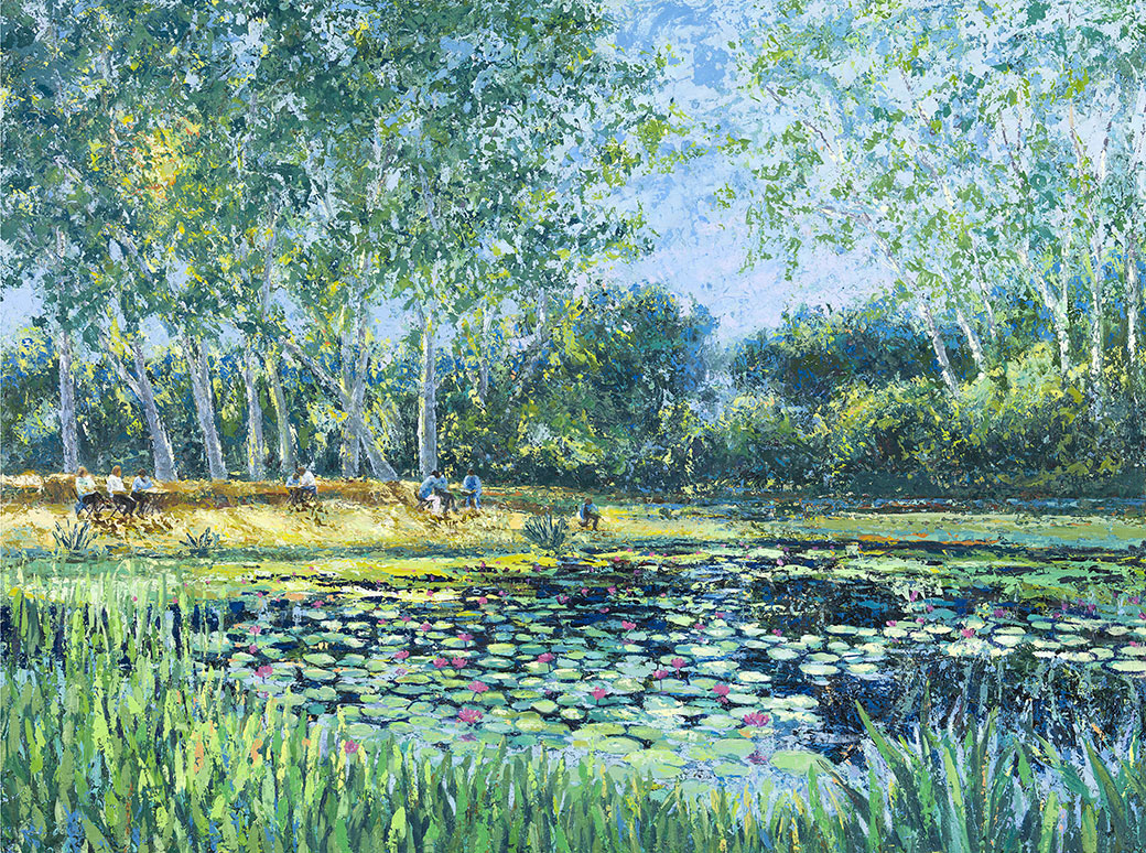 works_2013_31 睡蓮池